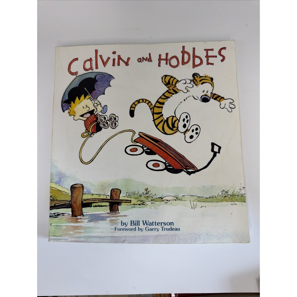 Calvin and Hobbes Paperback Comic Book Bill Watterson 1987 Andrews McMeel